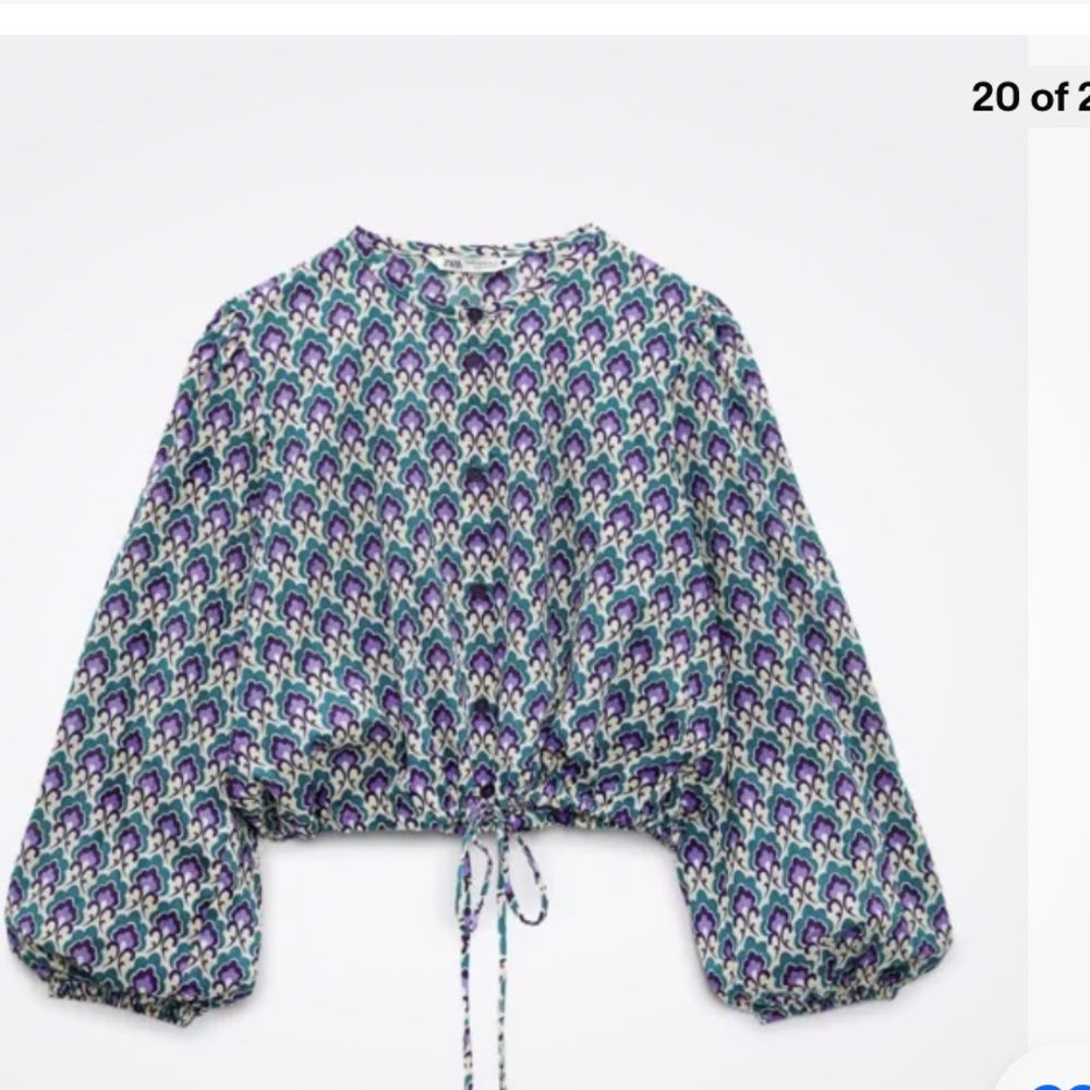 Zara top size M NWT